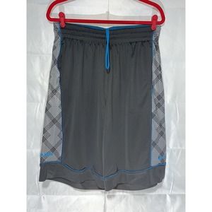 Nike Lebron Men's Size XL Gray Teal Dri-Fit Shorts Preowned. Summit Lake Hornets